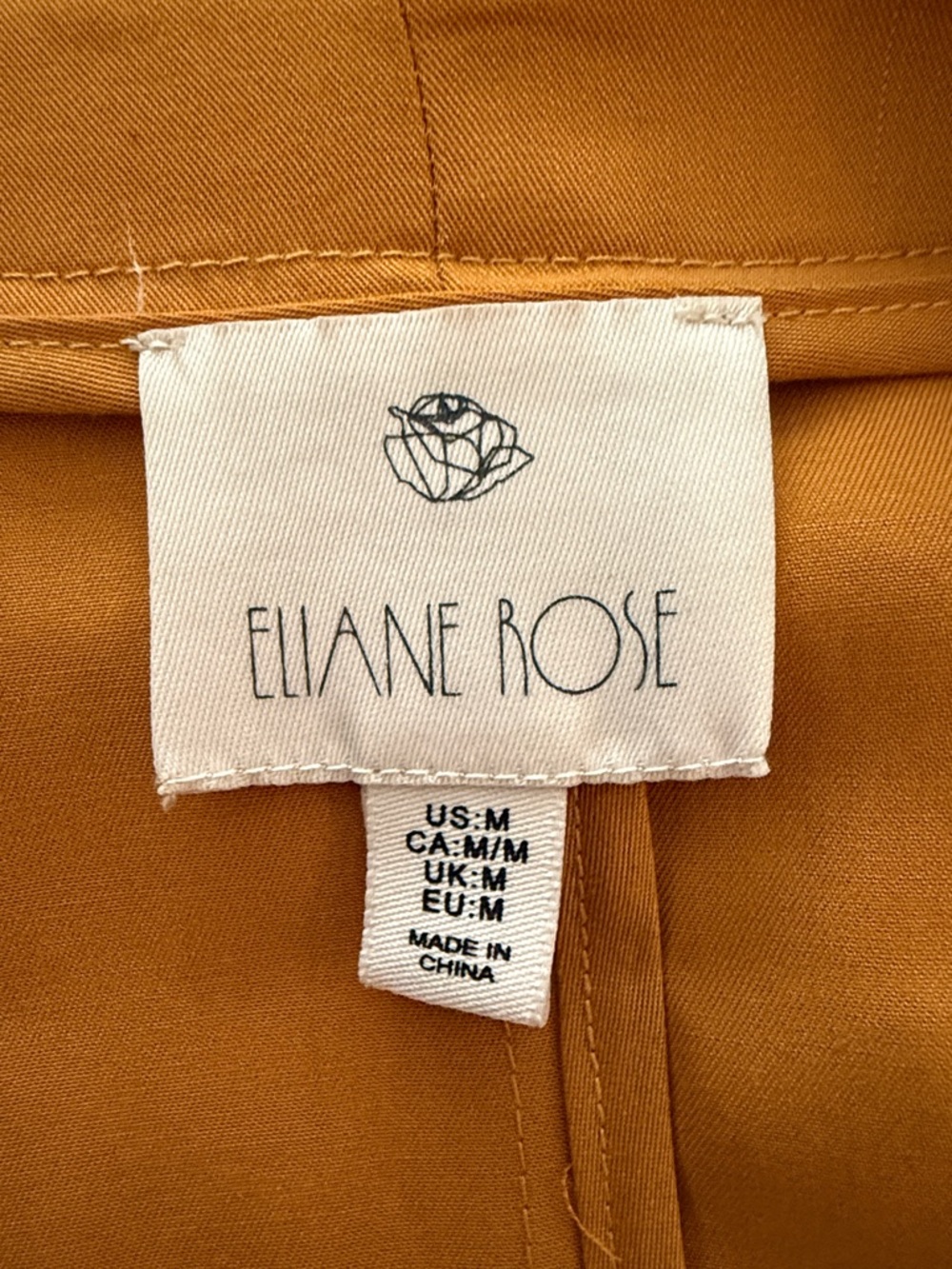 Mustard Draped Open-Front Jacket - Picture 6 of 6